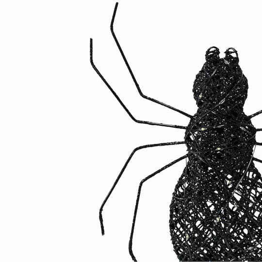 13" LED Black Spider Tree Topper by Ashland®
